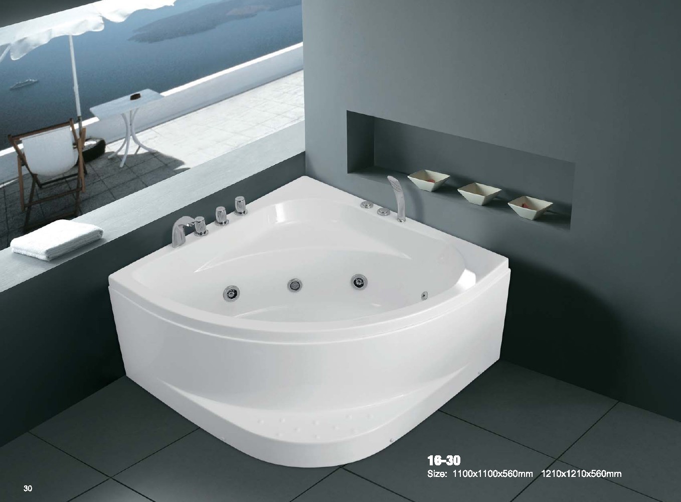 Mẫu bồn tắm 1m4