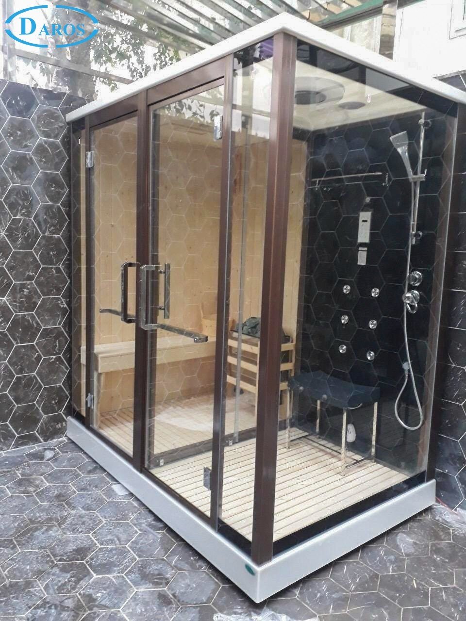 Phòng xông hơi khô kết hợp ướt Daros HT-04
