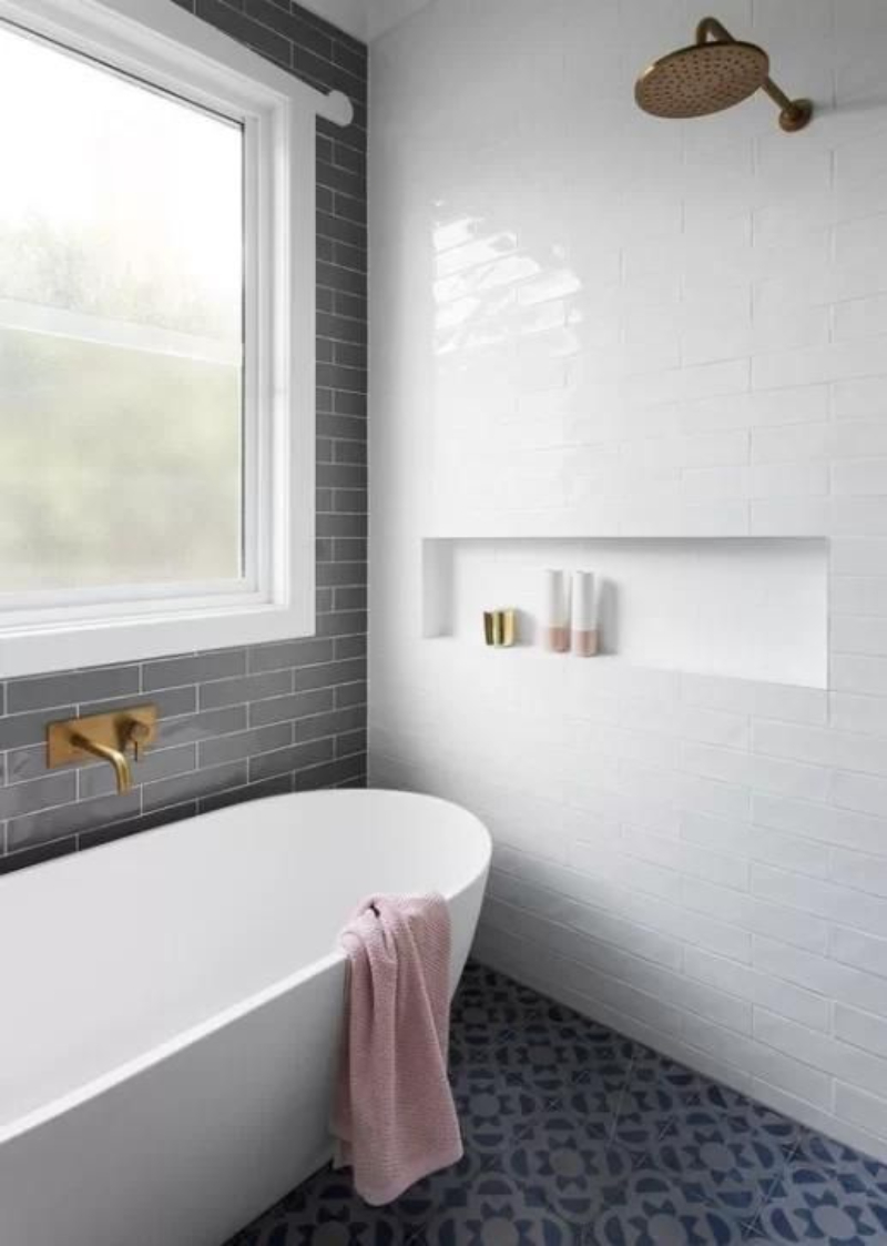 Kích thước bồn tắm dài tiêu chuẩn phổ biến