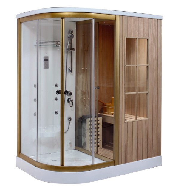 Mẫu phòng xông hơi khô kết hợp ướt
