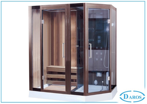 Phòng xông hơi khô kết hợp ướt Daros HT-06

