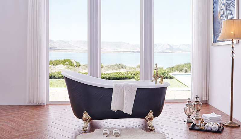 Bồn tắm Daros DR-6102 thích hợp với phòng tắm mang phong cách Maverick​