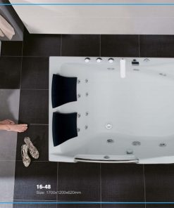 Bồn tắm massage âm sàn Daros DR 16-48