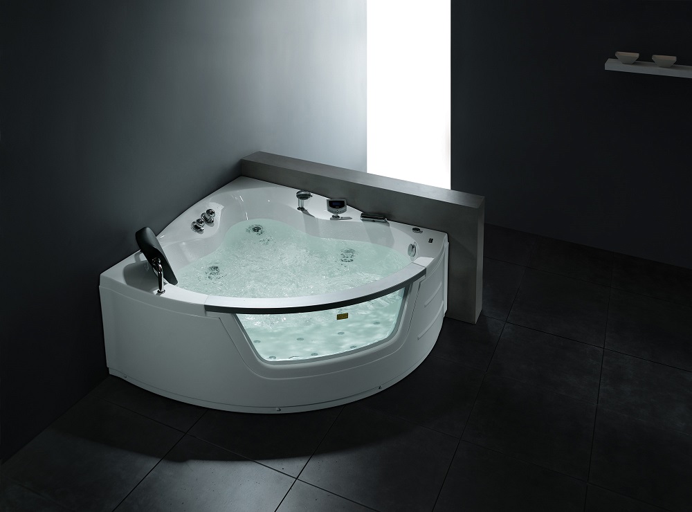 Bồn tắm sục góc Daros tích hợp nhiều chức năng hiện đại