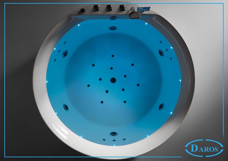Hệ thống bồn tắm tròn hiện đại của Daros