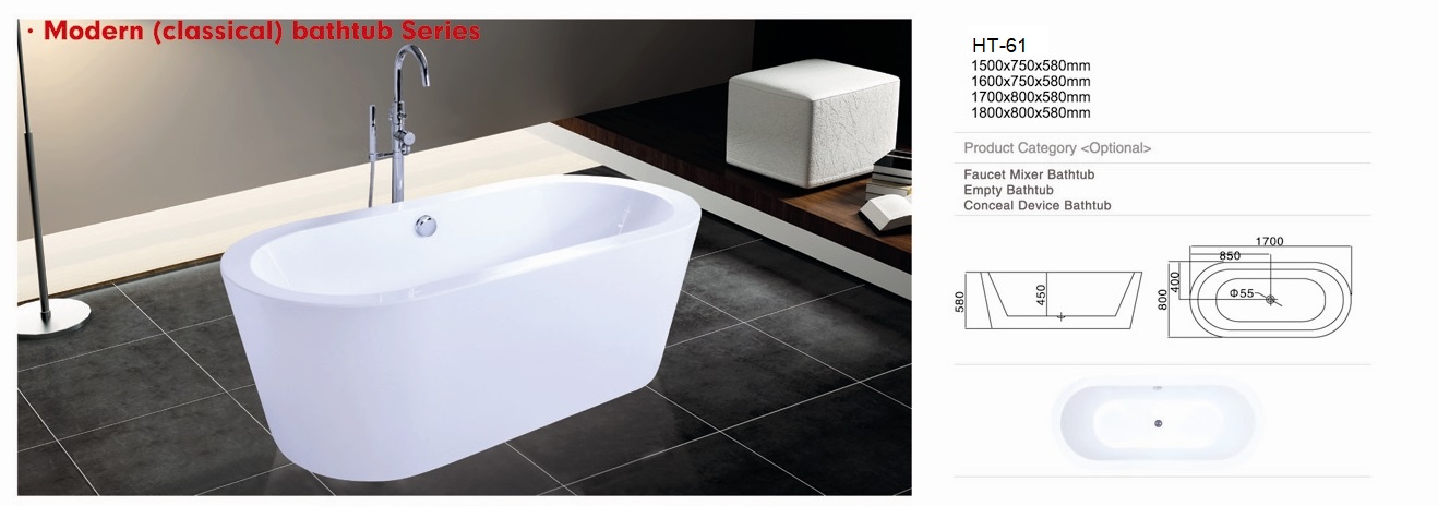 Bồn tắm nghệ thuật Daros HT-73 Bồn tắm nghệ thuật Daros HT-73