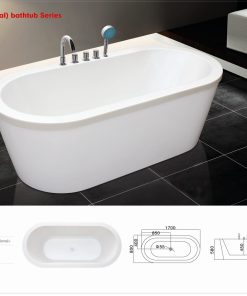 Bồn tắm ngâm nghệ thuật Daros HT-65