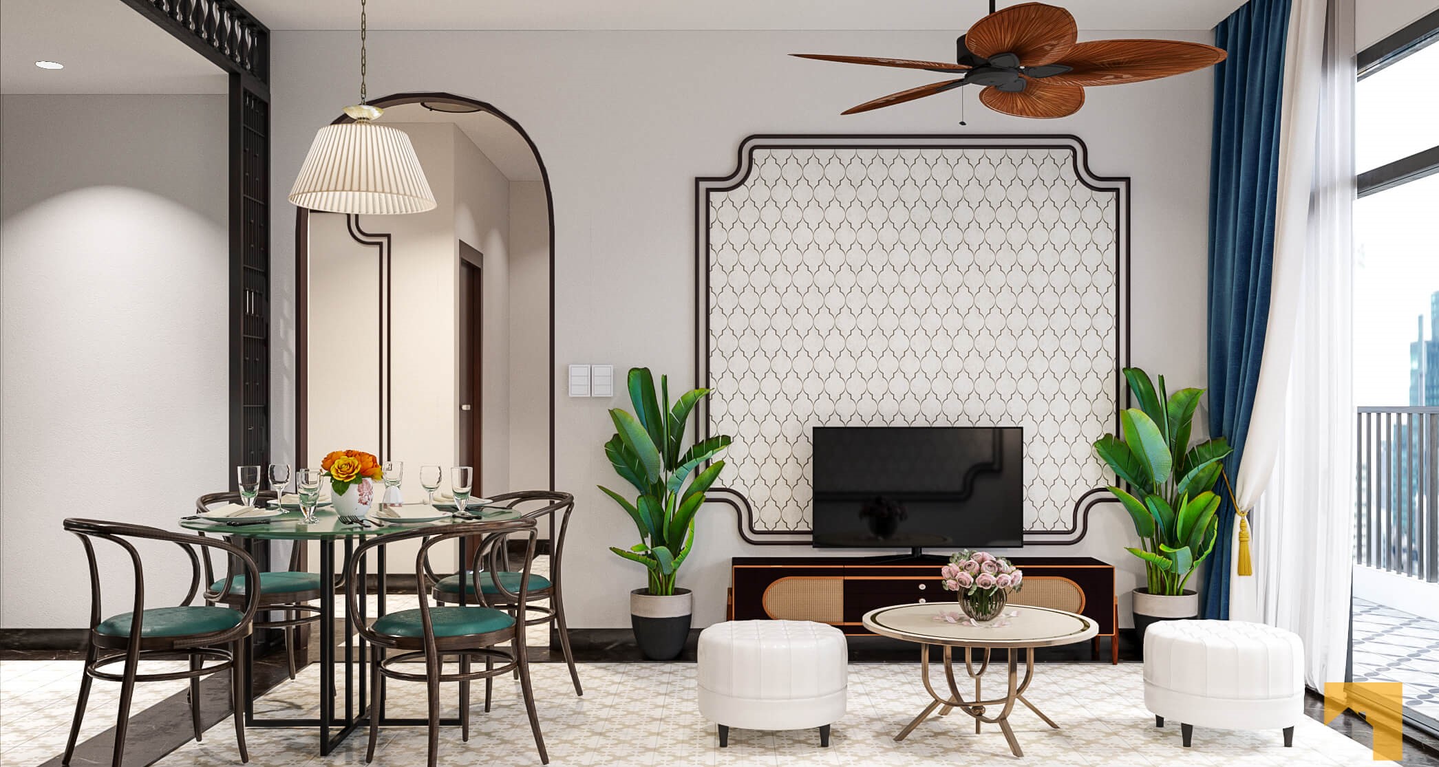 Phong cách kiến trúc Indochine