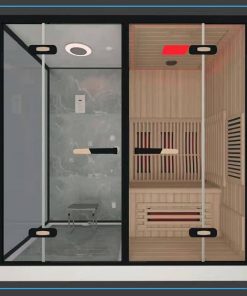 Phòng xông hơi khô ướt kết hợp DR-9007