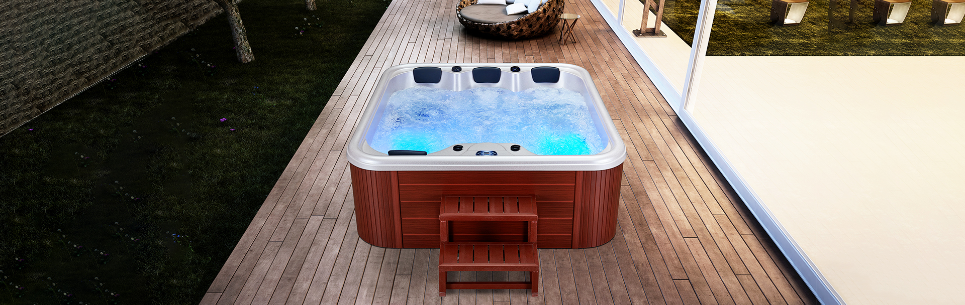 Bồn Jacuzzi nhập khẩu cao cấp