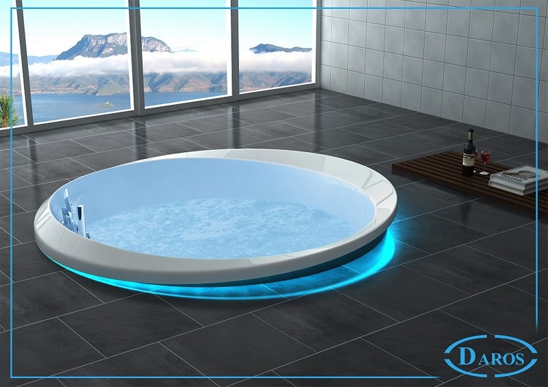 Một phòng tắm thông minh không thể thiếu bồn tắm massage​