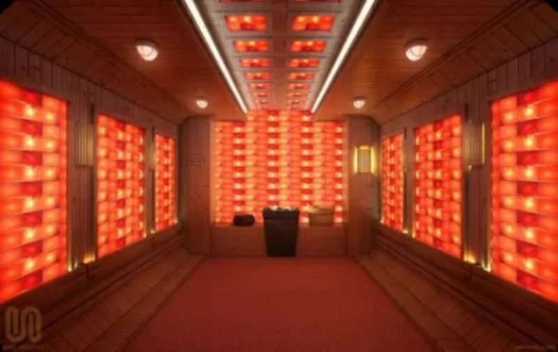 Phòng xông hơi đá muối Himalaya hồng ngoại