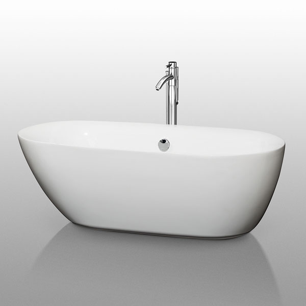 Bồn tắm với thiết kế đơn giản Bồn tắm với thiết kế đơn giản