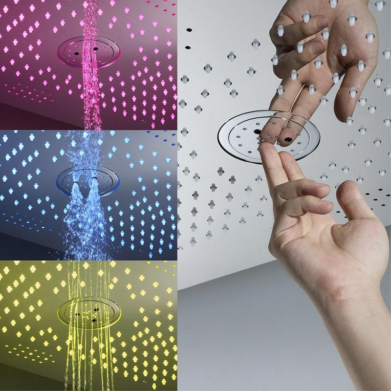 Sen tắm âm tường thiết kế sang trọng, hiện đại phù hợp với mọi không gian phòng tắm