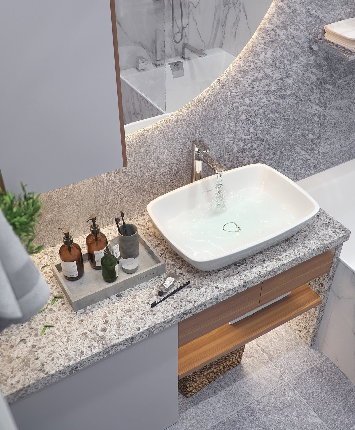 Thiết kế nhà vệ sinh 5m2 siêu đẹp đầy đủ tiện nghi