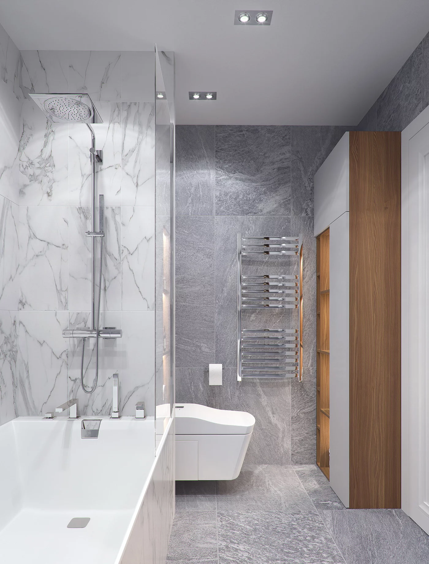 Thiết kế nhà vệ sinh 5m2 siêu đẹp đầy đủ tiện nghi