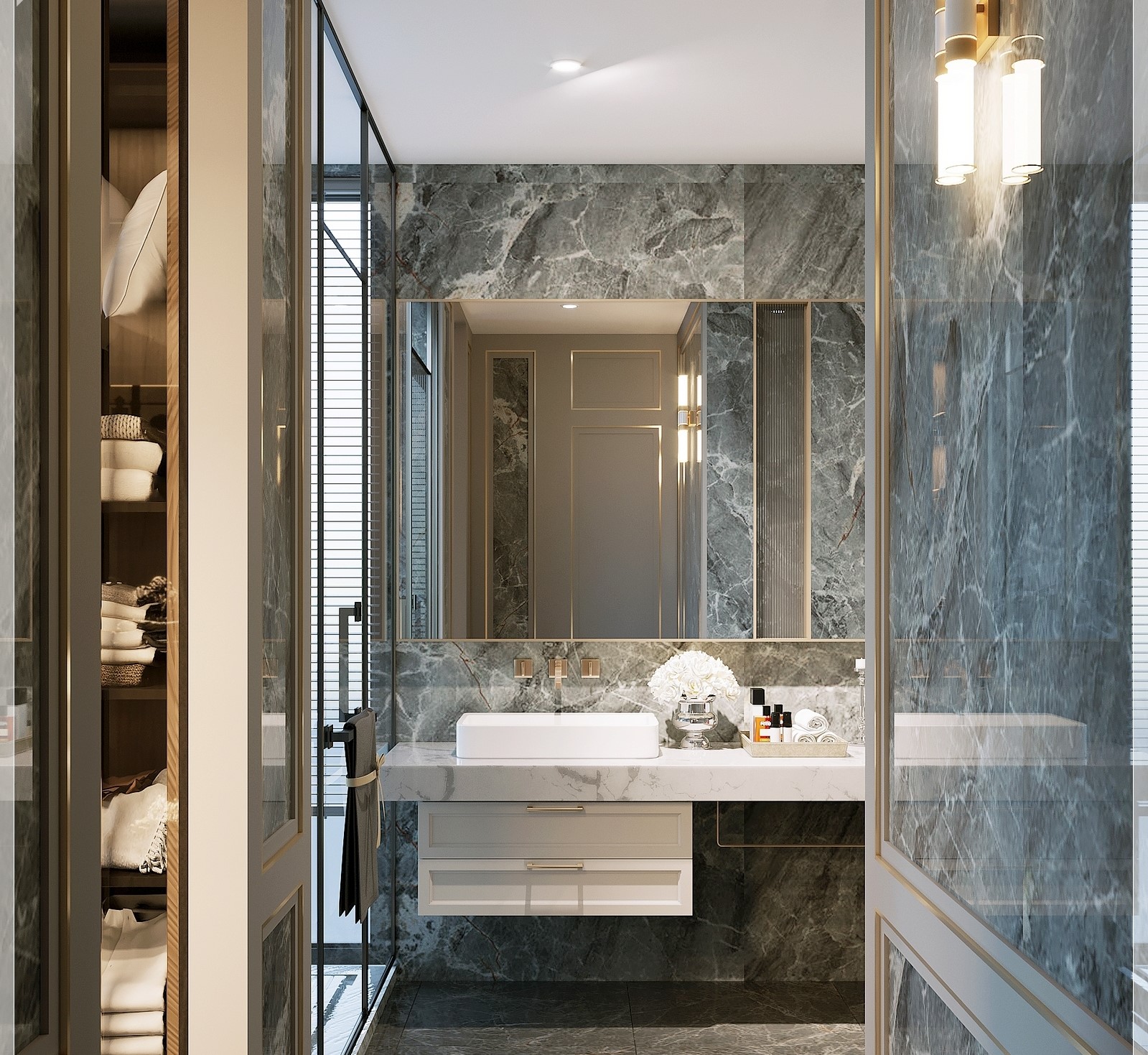 Mẫu nhà tắm hiện đại