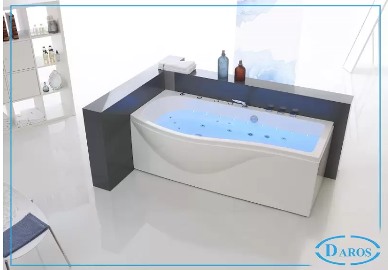 Bồn tắm nằm tích hợp hệ thống masage