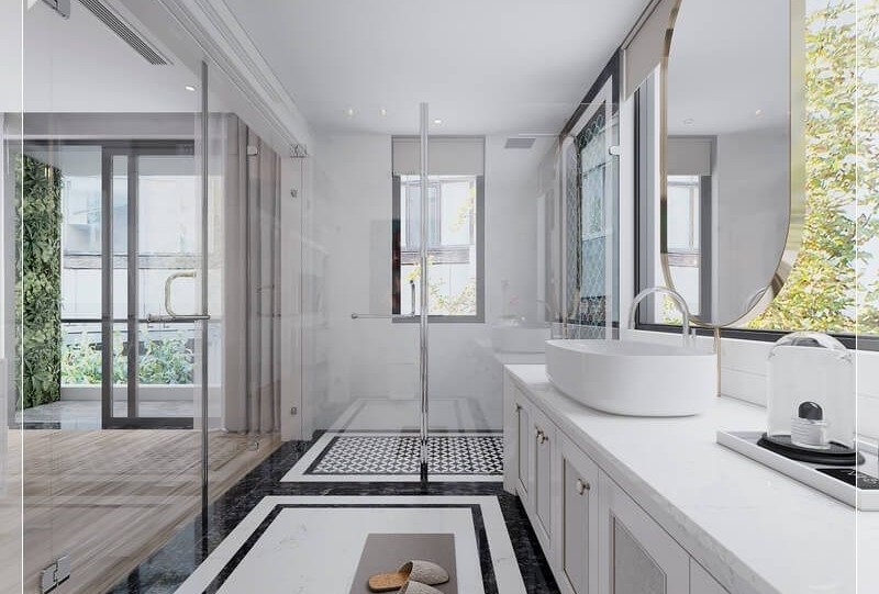 Mẫu nhà tắm đẹp đơn giản