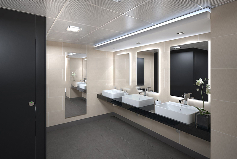 Mẫu Trần Giả Nhôm Phòng Tắm