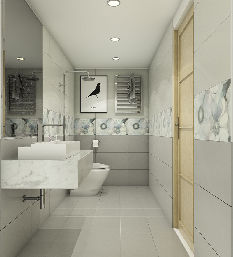 Mẫu Trần Thạch Cao Phòng Tắm