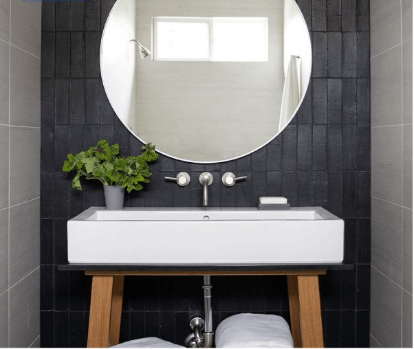 sử dụng tường gạch