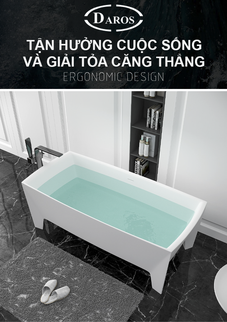 Bồn tắm đá Daros DR-901
