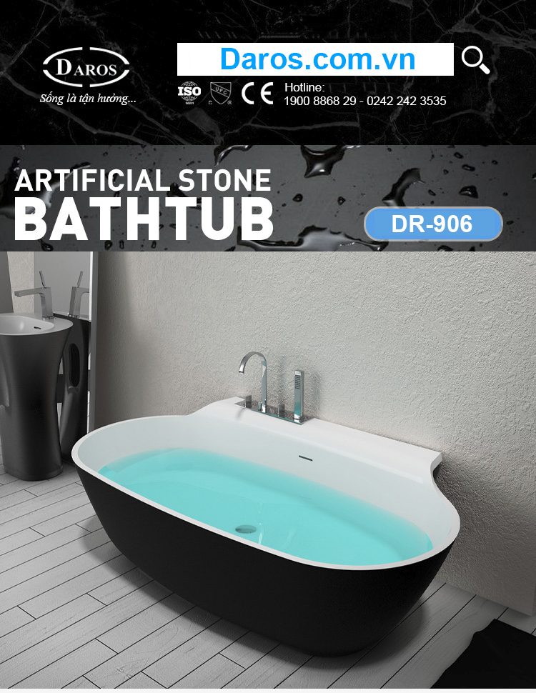 Bồn tắm đá Daros DR-906