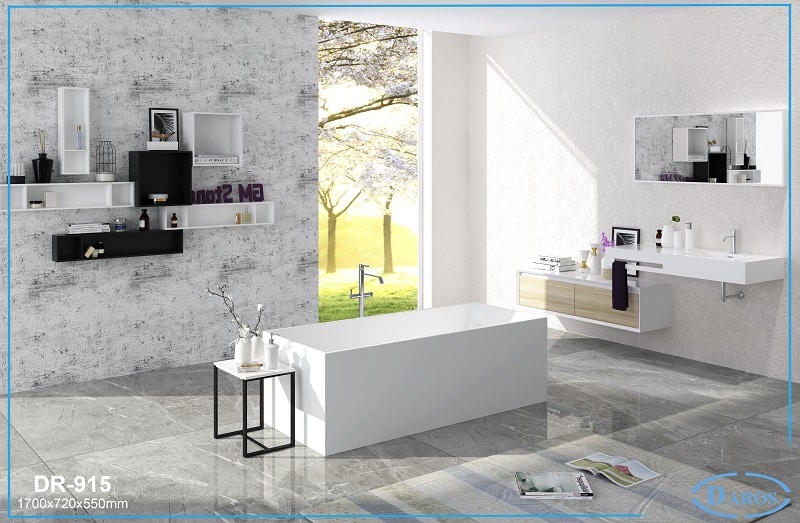 Bồn tắm đá Daros DR-915 Bồn tắm đá Daros DR-915