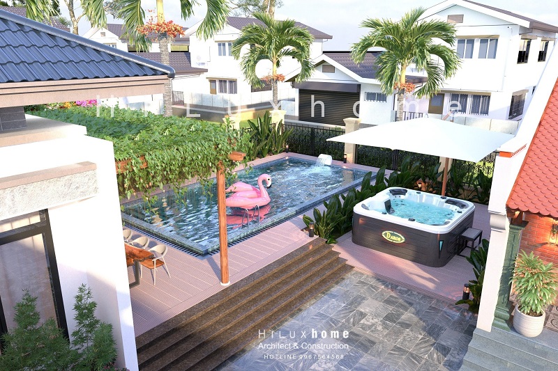 Lưu ý khi thiết kế bể sục jacuzzi cho khu nghỉ dưỡng