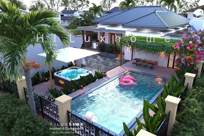 Lưu ý khi thiết kế bể sục jacuzzi cho khu nghỉ dưỡng