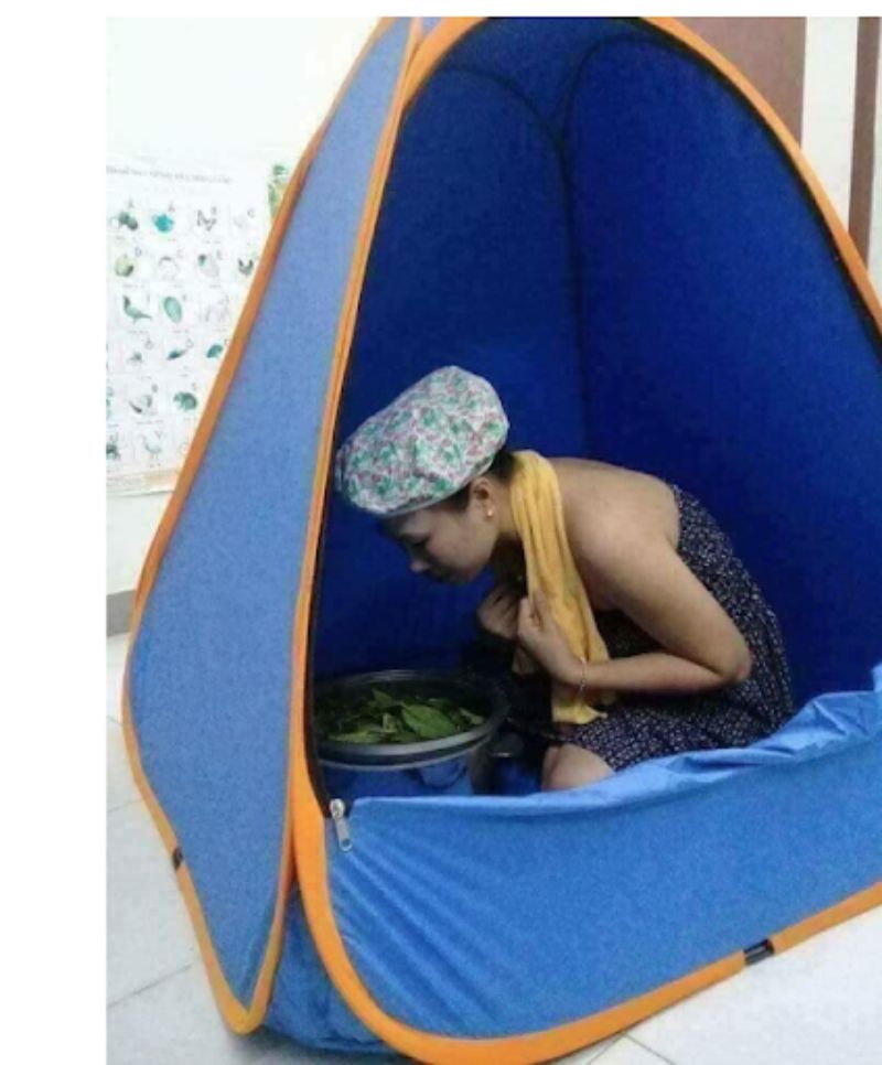 Nên ngồi xông tầm 15-20 phút là tốt nhất