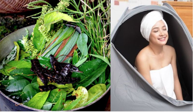 Ngồi xông trong phòng kín gió