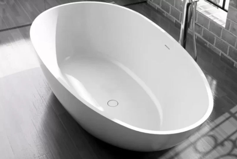 Bồn tắm đá nhân tạo hình quả trứng