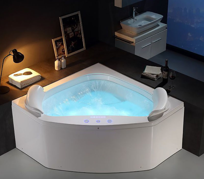 Bồn tắm đá nhân tạo hình tam giác