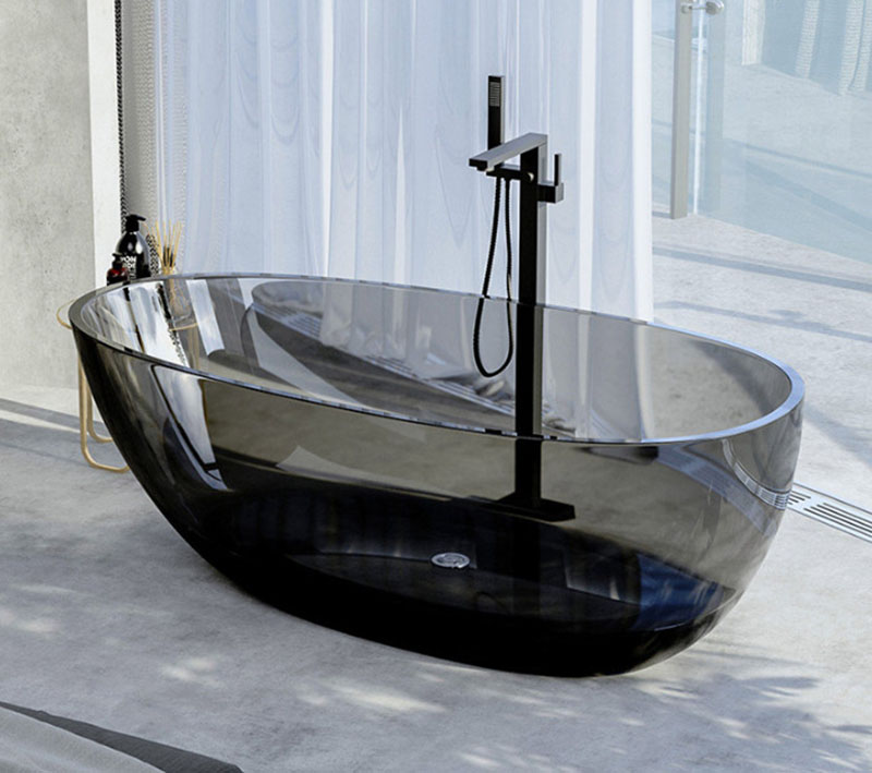 Bồn tắm đá nhân tạo trong suốt