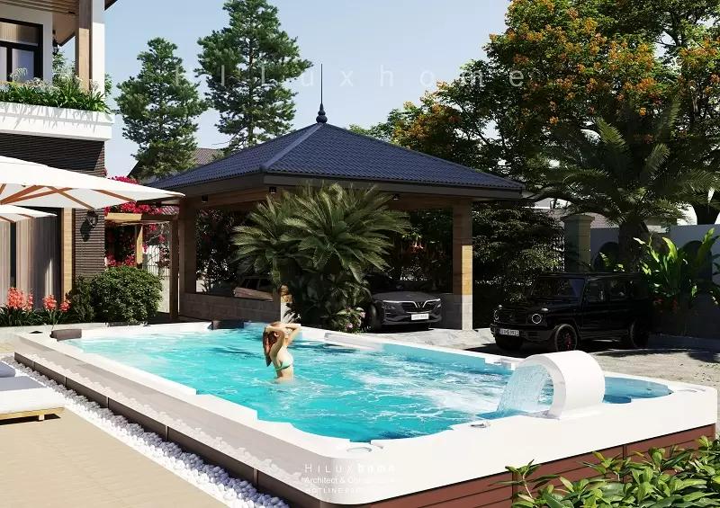 Những lợi ích khi sử dụng bể bơi Jacuzzi