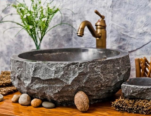 Lavabo đá tự nhiên