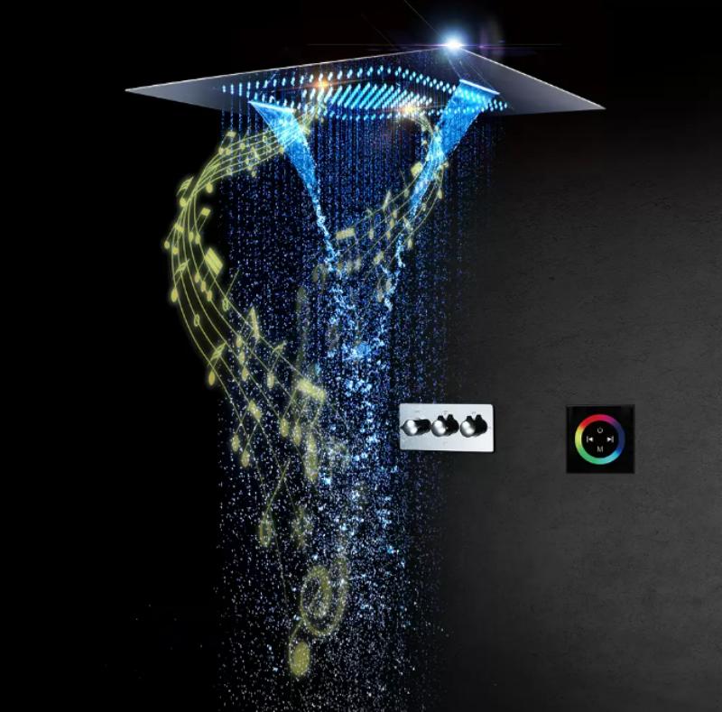 Những ưu điểm của vòi sen tắm âm trần, âm tường