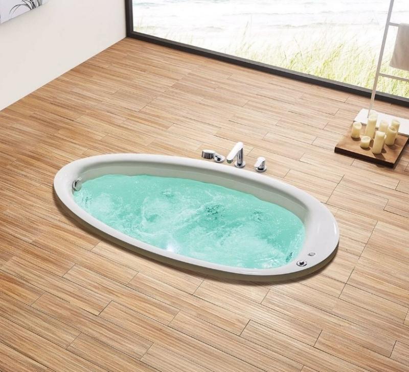 Bồn tắm hình dạng quả trứng 