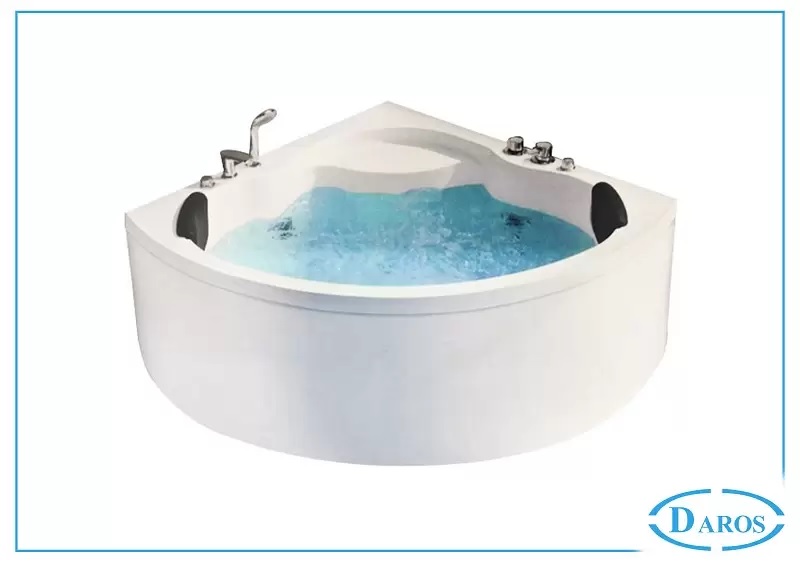 Bồn tắm góc massage cỡ nhỏ