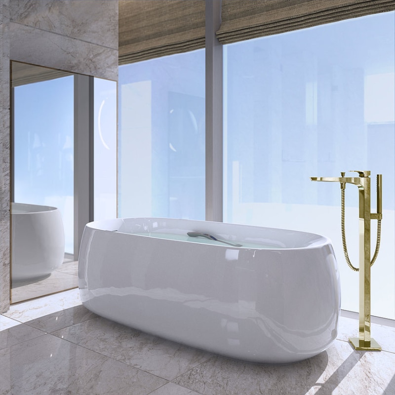 Chọn bồn tắm phù hợp diện tích phòng tắm