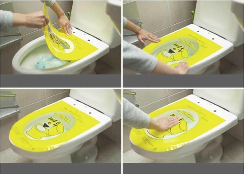 Dùng miếng dán chuyên dụng