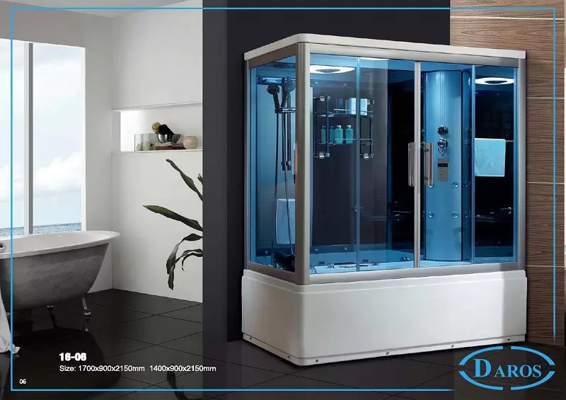 Đối với phòng xông hơi ướt