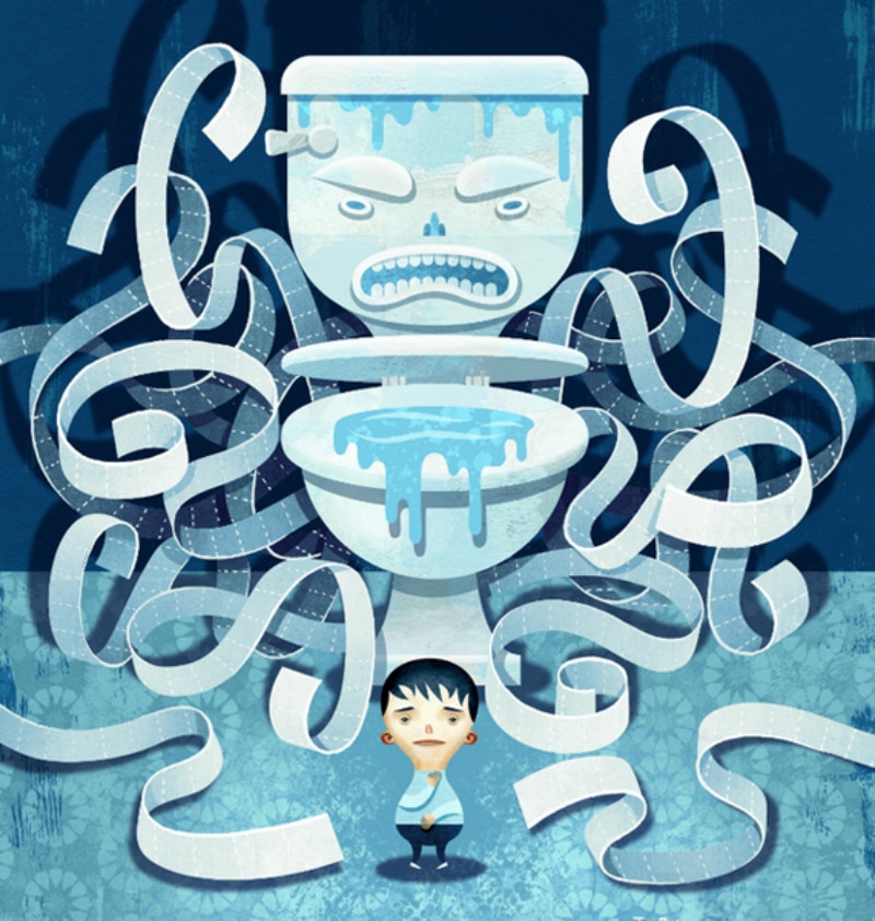 Nguyên nhân dẫn đến bồn cầu bị tắc nghẽn