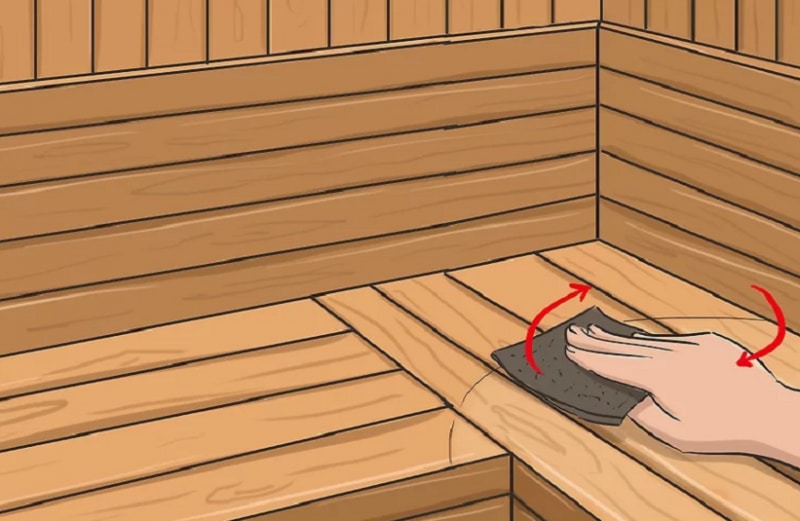 Vệ sinh từng góc khuất và khu vực trong phòng xông hơi