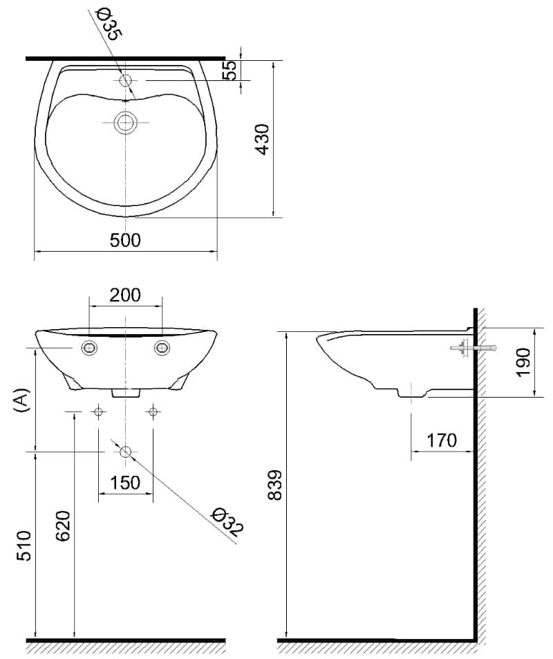 Tại sao cần xác định đúng chiều cao lavabo khi lắp đặt?