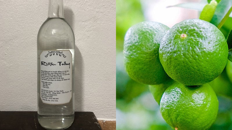 Vệ sinh lavabo bằng rượu và chanh