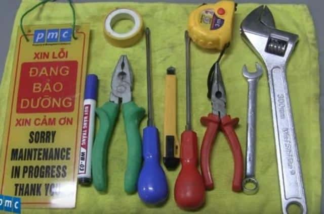 Chuẩn bị dụng cụ cần thiết